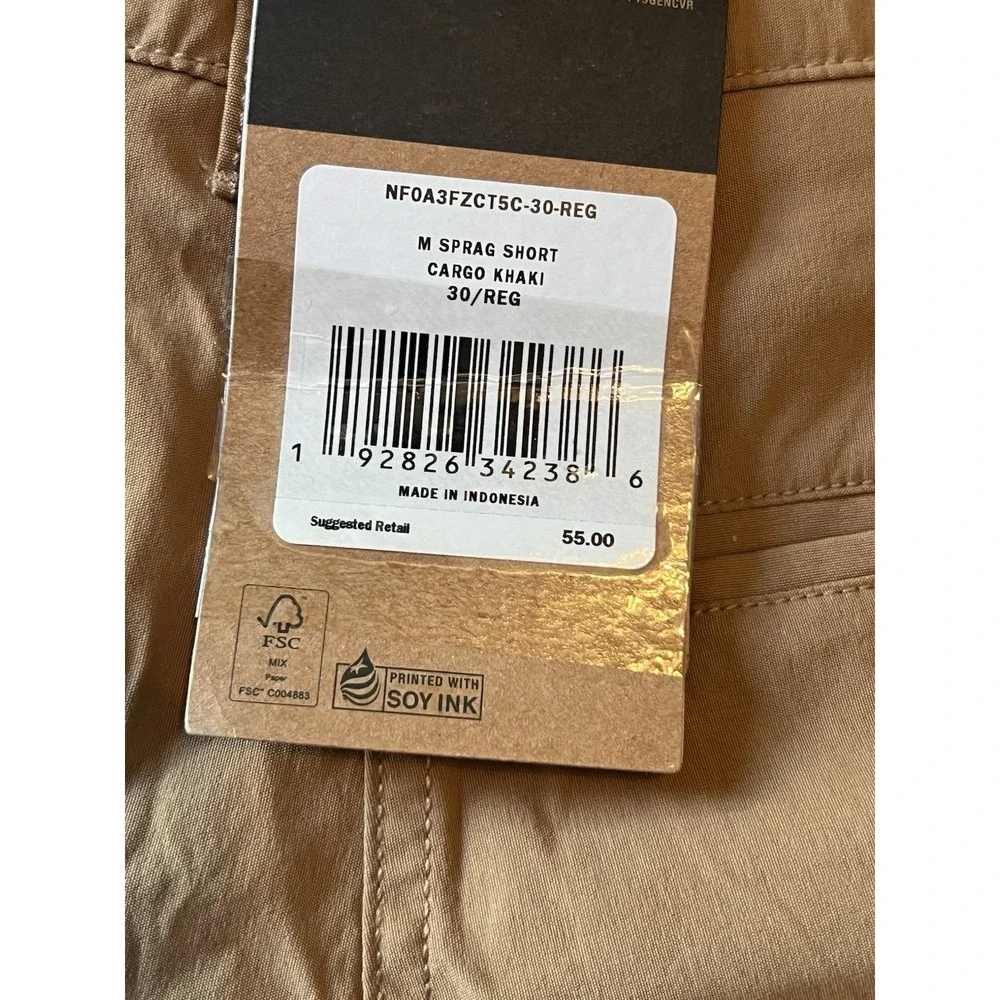 The North Face‎ Men Prague Cargo Shorts Beige Size 30 Reg